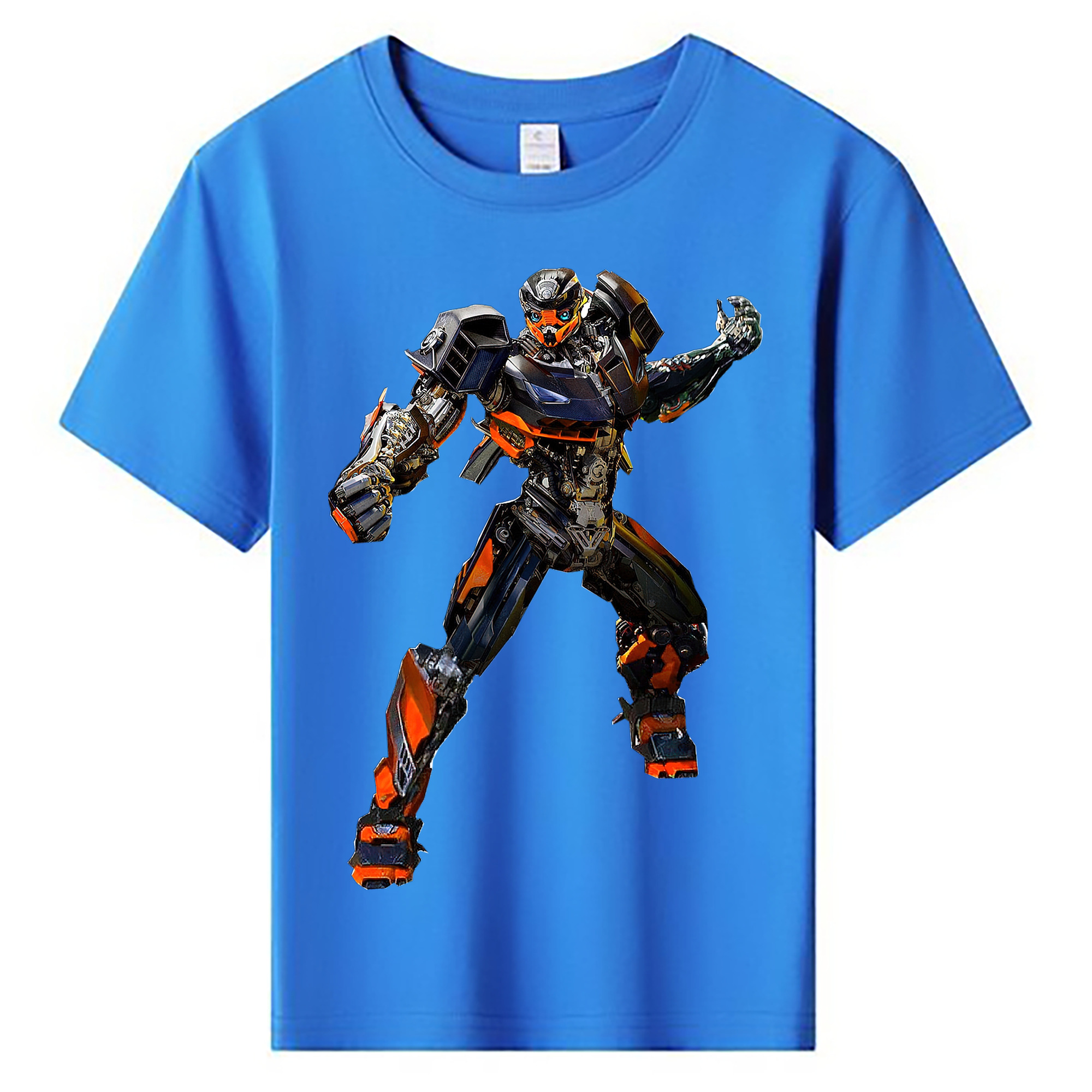 （画像用）  綿100％キッズTシャツ（フロントプリント）